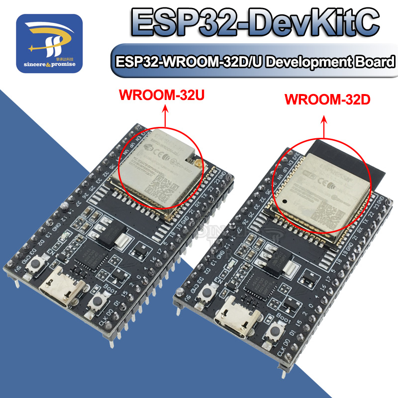 Nodemcuv2 - Scheda di sviluppo ESP32-DevKitC ESP32 scheda