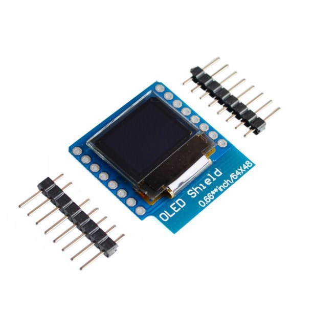 Wemos D1 Mini - Display OLED LED LCD da 0,66