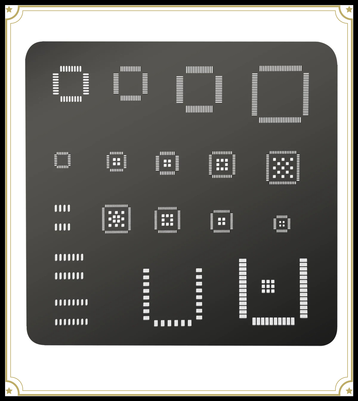 Doit Esp32 - Stencil Universale per IC QFP QFN