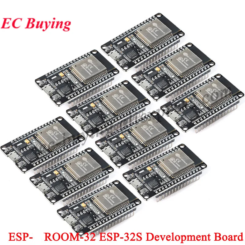 Nodemcu 32S - 10 Pz/1 pz ESP32-WROOM-32 ESP-32 ESP-32S