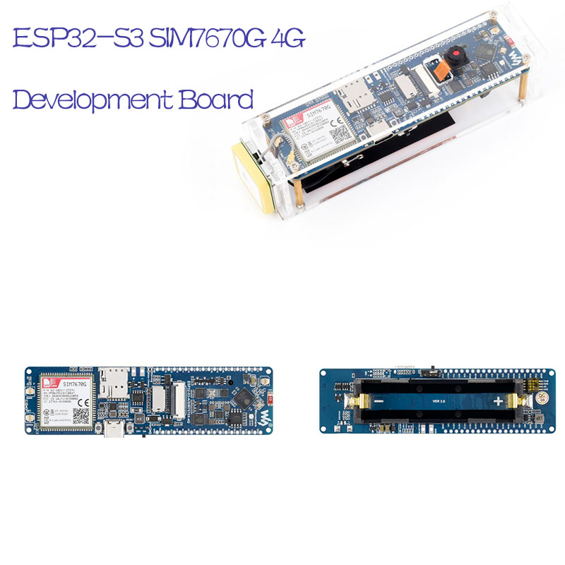 Waveshare Esp32 - Scheda di sviluppo ESP32-S3 SIM7670G 4G