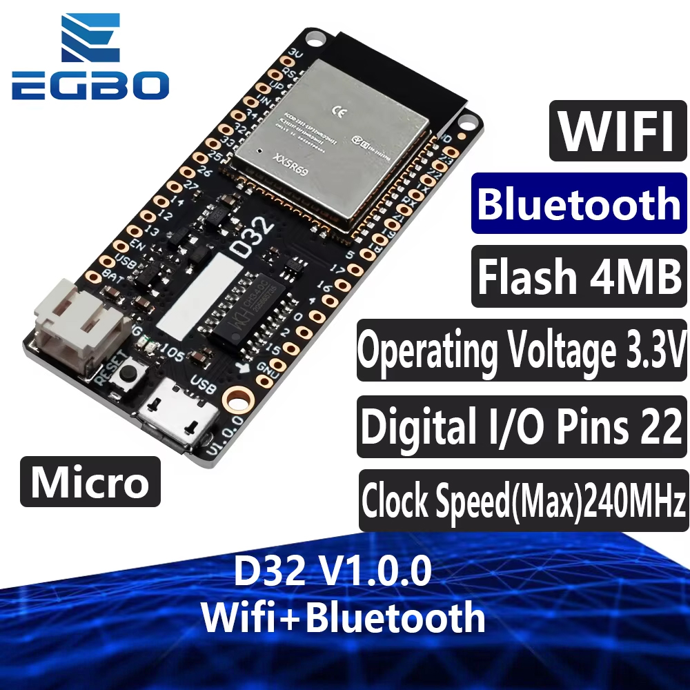 Lolin D32 - EGBO Per LOLIN D32 V1.0.0 -