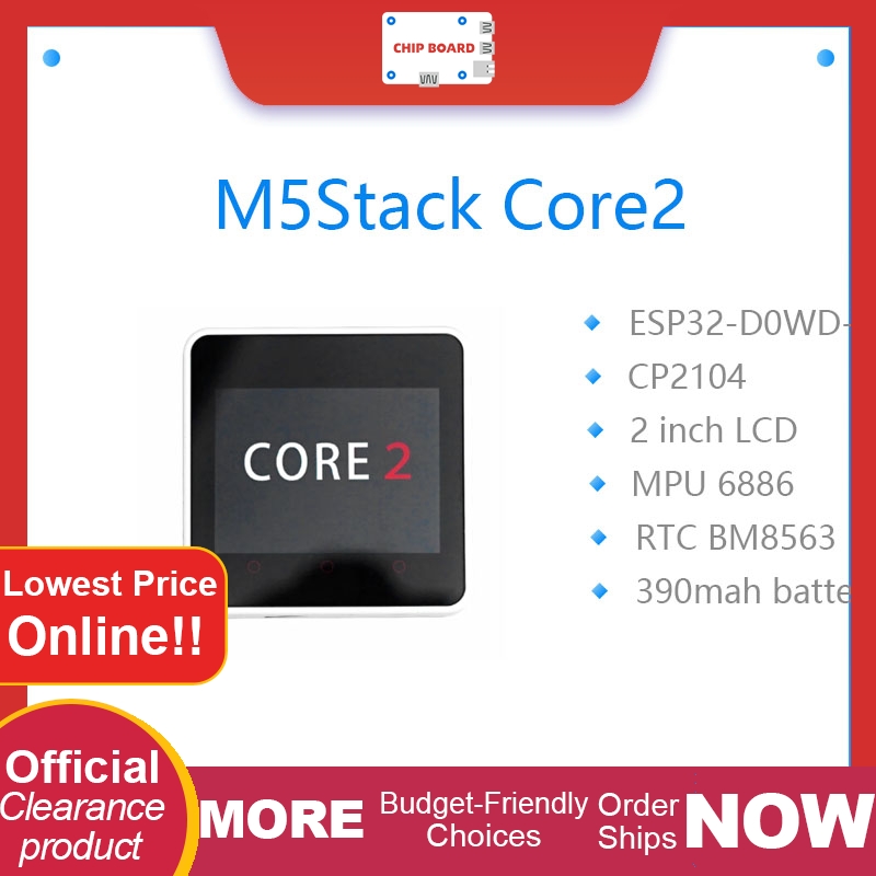 M5Stack Core2 - Kit di Sviluppo IoT M5Stack Core2