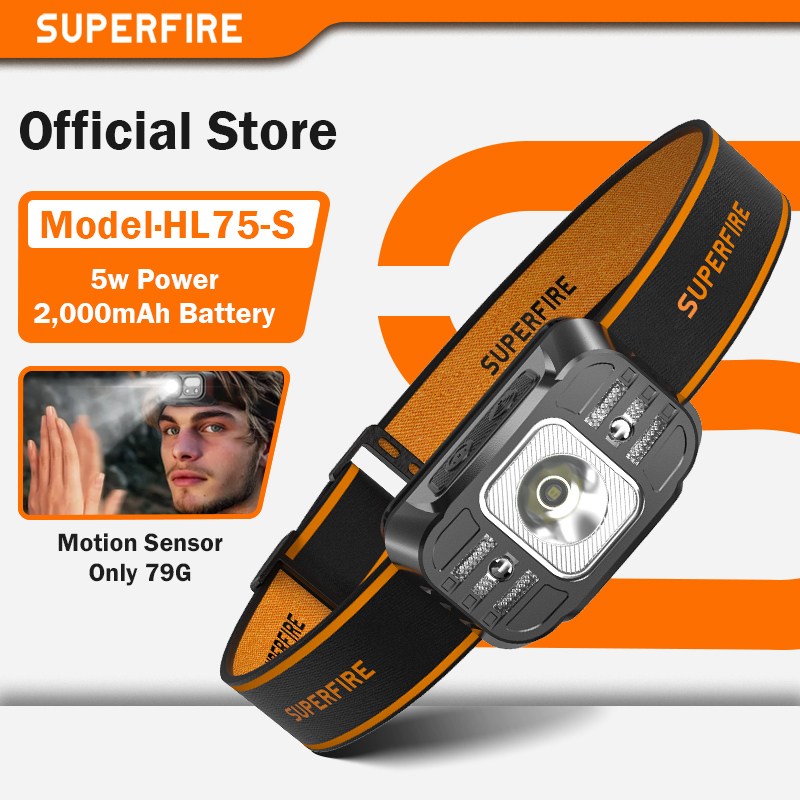 Lolin D32 - SUPERFIRE Mini LED USB C ricaricabile