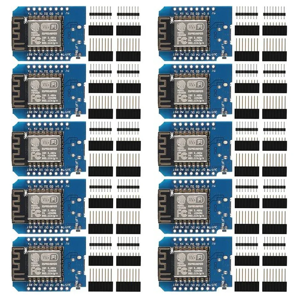 D1 Mini Pro - 10 pz. WeMos D1 Mini Pro