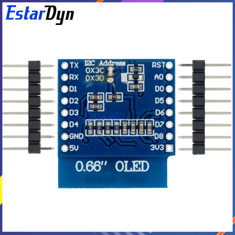 Schermo LCD LED OLED da 0.66 p - Wemos D1 Mini recensione e prezzo