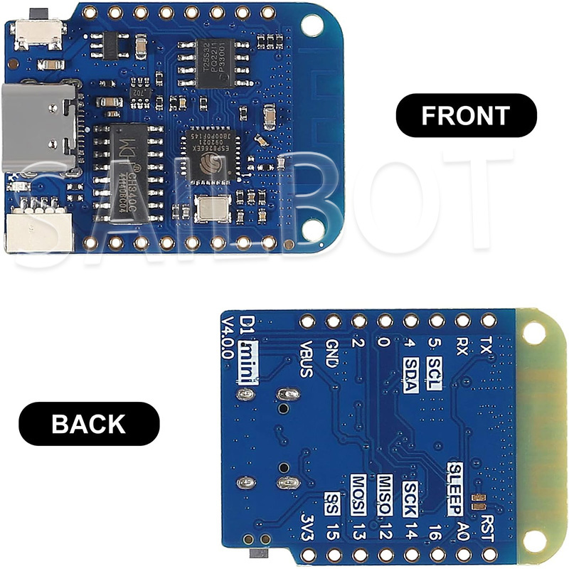 1-10PCS WeMos D1 Mini ESP8266  - Wemos D1 Mini recensione e prezzo