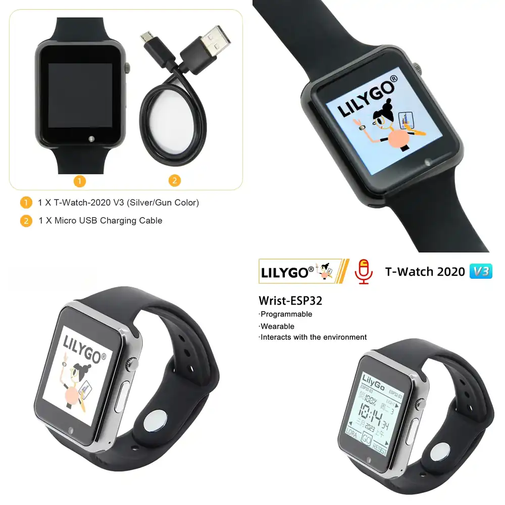 LILYGO TTGO T-Watch 2020 V3 47 - Ttgo T Watch recensione e prezzo