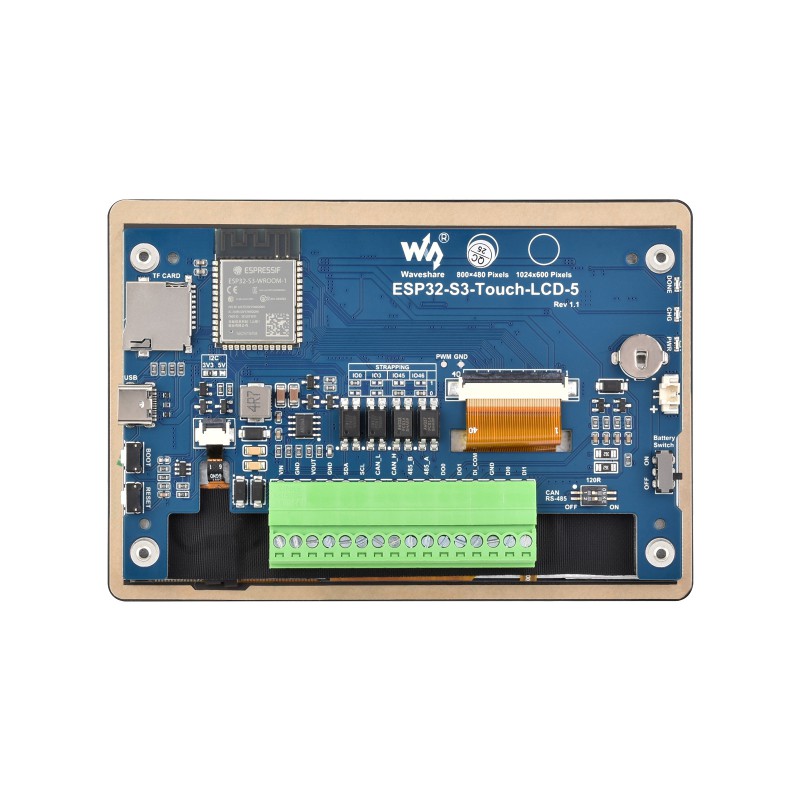 Waveshare ESP32-S3-Touch-LCD-5 - Waveshare Esp32 recensione e prezzo