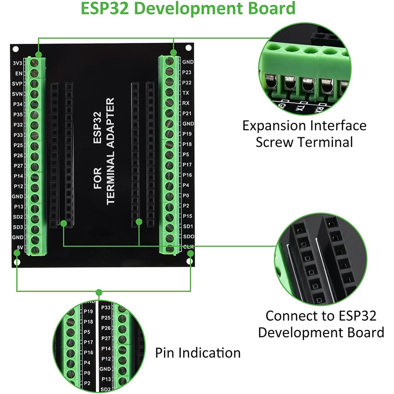 Scheda breakout ESP32 3 pezzi  - Nodemcu 32S recensione e prezzo