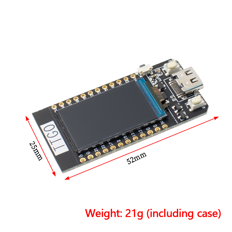 Scheda di sviluppo TTGO T-Disp - Ttgo Tdisplay recensione e prezzo