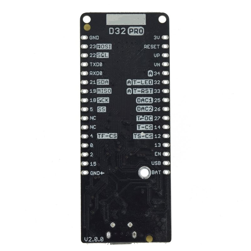 B03B-Per LOLIN D32 Pro V2.0.0  - Lolin D32 recensione e prezzo
