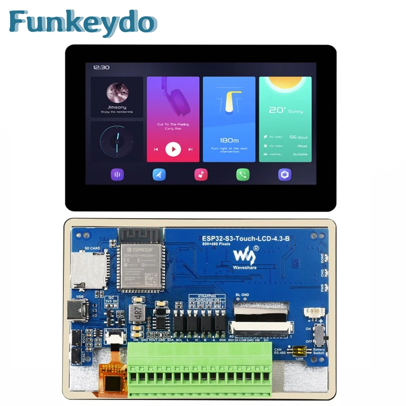 Waveshare ESP32-S3 Touchscreen - Lolin S3 recensione e prezzo