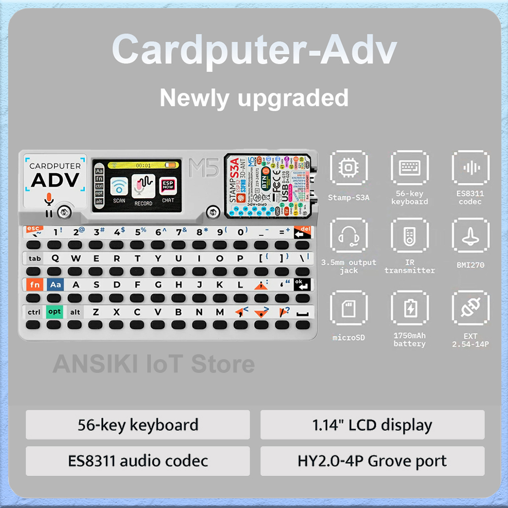 M5Stack Cardputer-Adv Computer - M5Stack recensione e prezzo