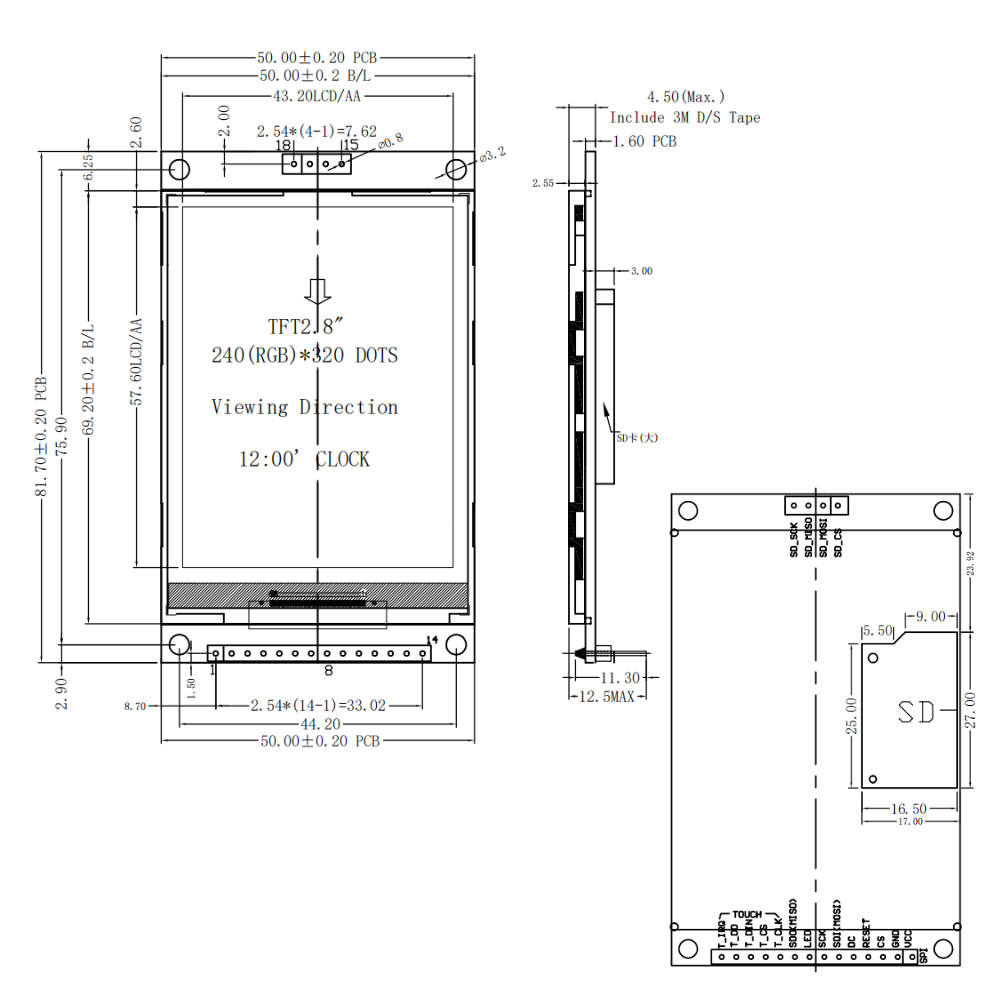 Modulo Display LCD TFT da 2,8  - Esp32 S3 Devkitc 1 recensione e prezzo