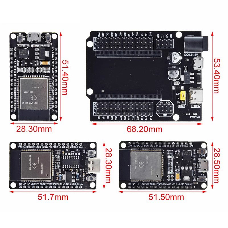 Scheda di sviluppo ESP32 CP210 - Nodemcu 32S recensione e prezzo