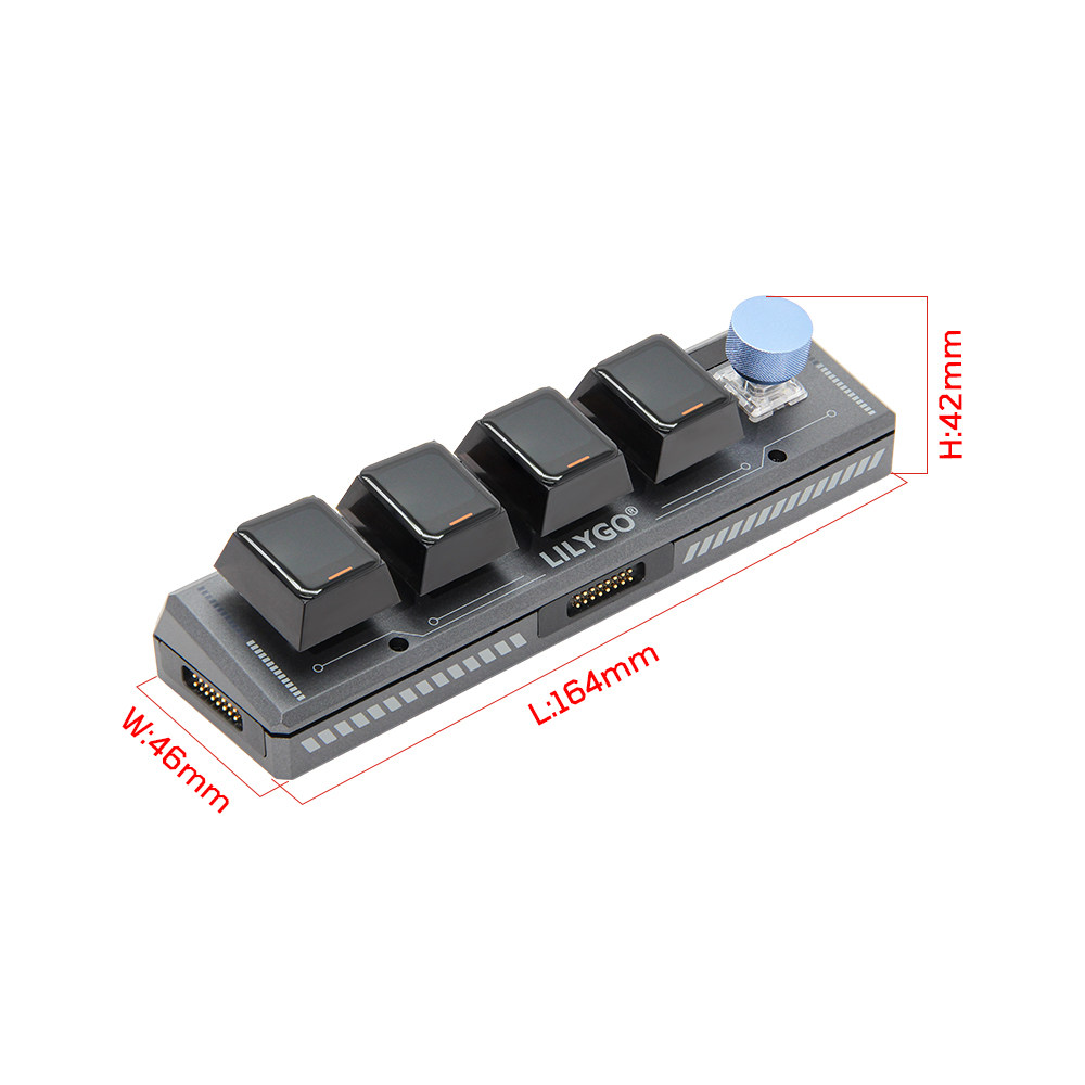 LILYGO T-Keyboard-S3-Pro Sched - Lolin S3 recensione e prezzo