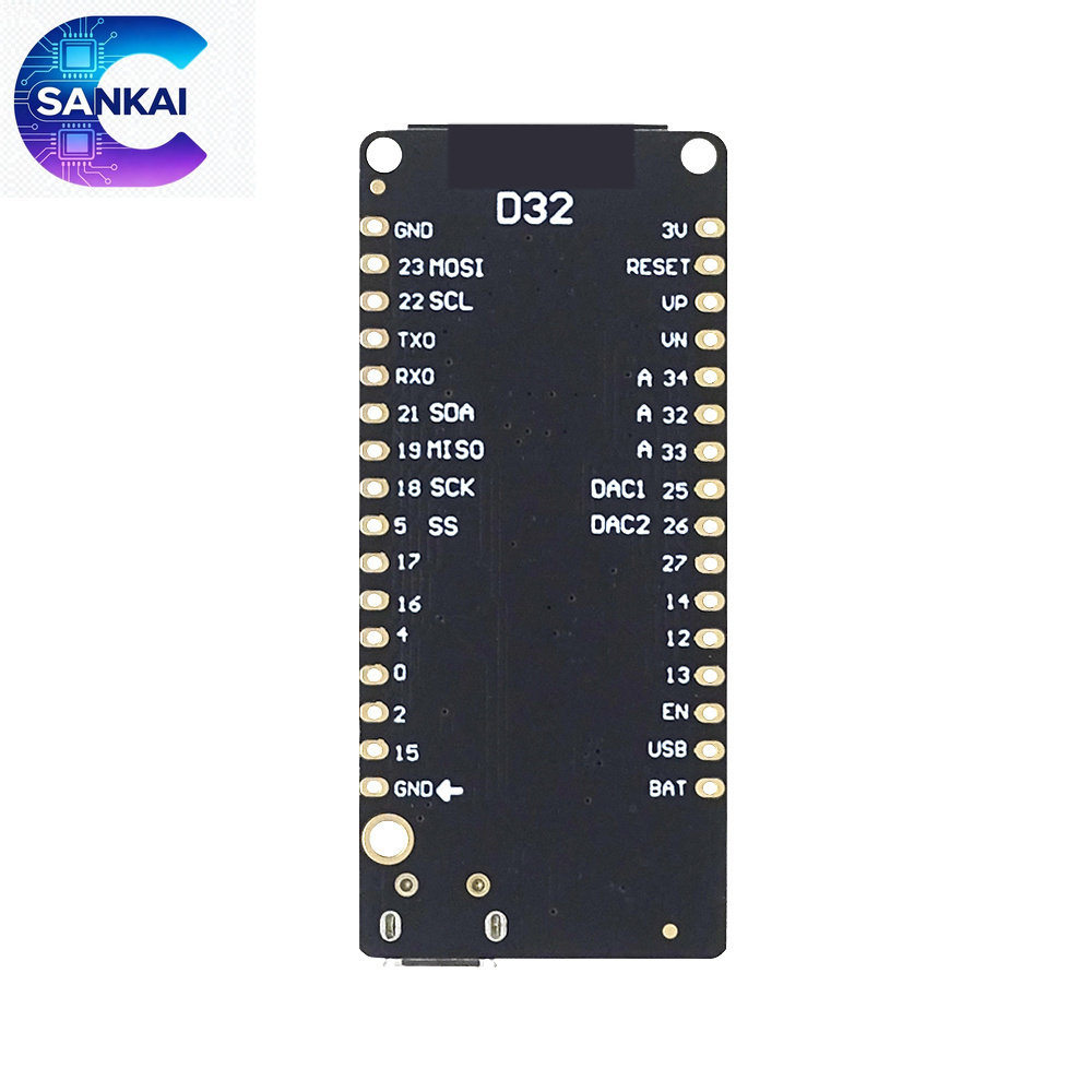 Scheda Wemos LOLIN D32 V1.0.0  - Lolin D32 recensione e prezzo