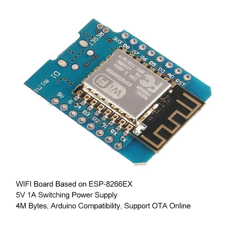 10 pz. WeMos D1 Mini Pro V3.0  - D1 Mini Pro recensione e prezzo