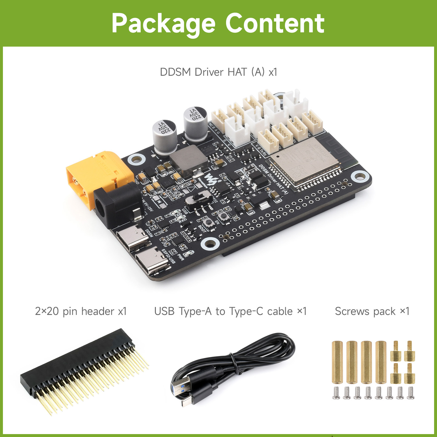 Scheda driver servomotore a tr - Waveshare Esp32 recensione e prezzo