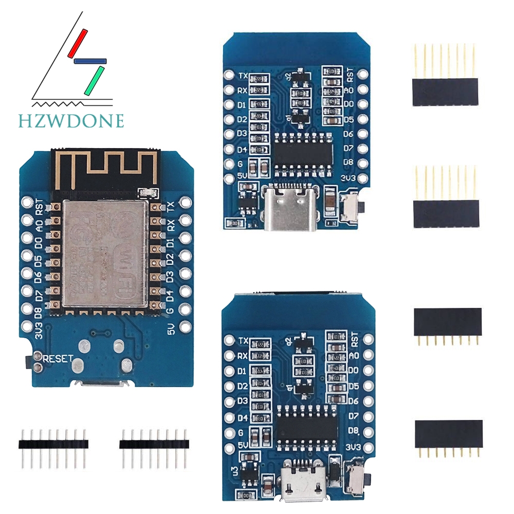 Tipo-C Micro USB D1 Mini NodeM - Nodemcuv2 recensione e prezzo